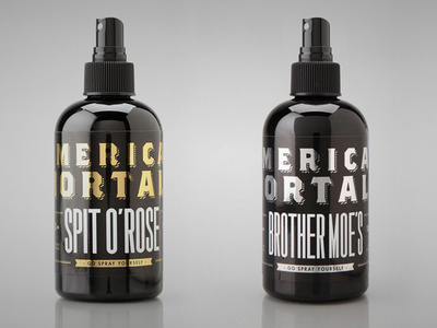 Ammo Blacklabel branding design packaging typography