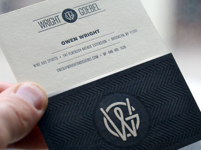 Wright & Goebel Business Cards