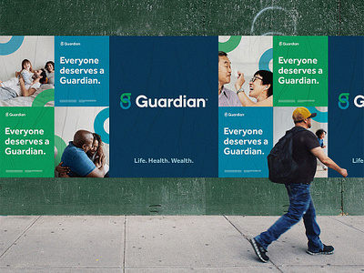 Guardian OOH Wildpostings branding design icon lettering logo ooh posters type typography