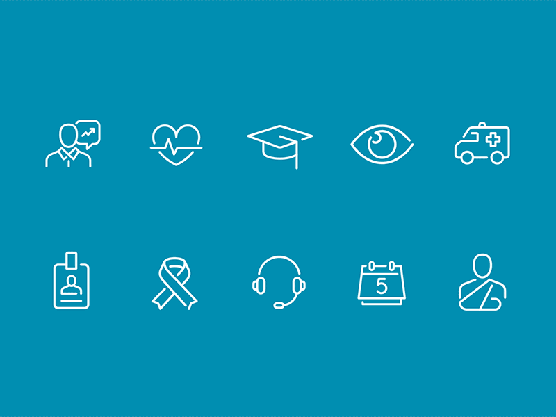 Guardian Icons animation app branding design icon identity illustration illustrator minimal ui ux vector web website