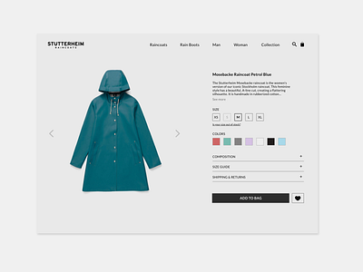 Daily UI - E-commerce item