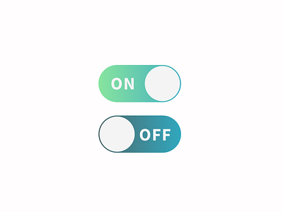 Daily UI - On Off Switch app button daily dailyui design off on off on off switch switch switch button ui user interface