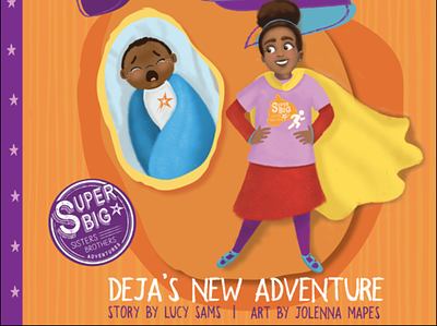 Deja's New Adventure characters children book illustration childrens book childrens illustration illustration digital kids procreate
