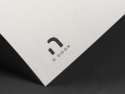D DOOR LOGO DESIGN animation app branding design icon illustration logo typography ui ux vector web