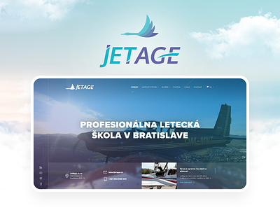 Jetage - web design design graphic icon logo typography ui ux vector web webdesign