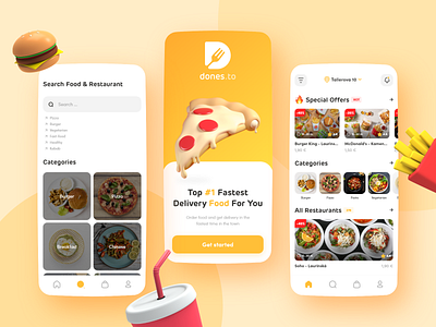 Food Delivery App - Ui Design