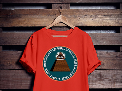 Pyramid Art design attractive funny illustration logo modern shirt simple t shirt design teespring vector