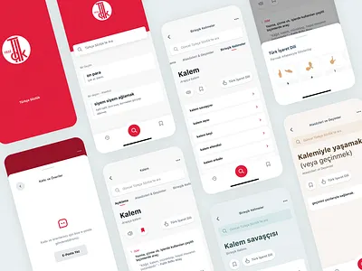 Turkish Dictionary — Application clean design mobile mobile app mobile app design mobile design mobile ui ui ui design user experience ux whitespaces