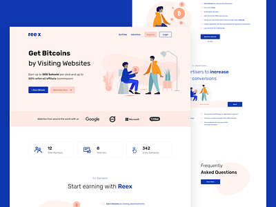 Reex — Get Bitcoins [Concept]