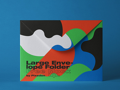 Free Folder Psd Envelope Mockup