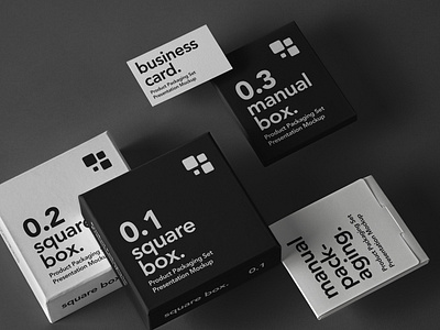 Free Psd Product Packaging Mockup Set