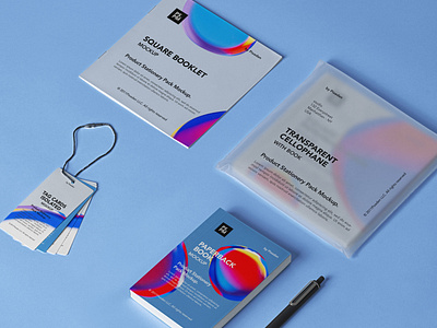 Free Product Psd Stationery Mockup Set