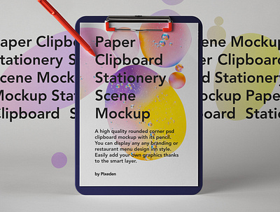 Free Paper Clipboard Psd Mockup Scene clipboard clipboard psd mockup restaurant menu restaurant menu design