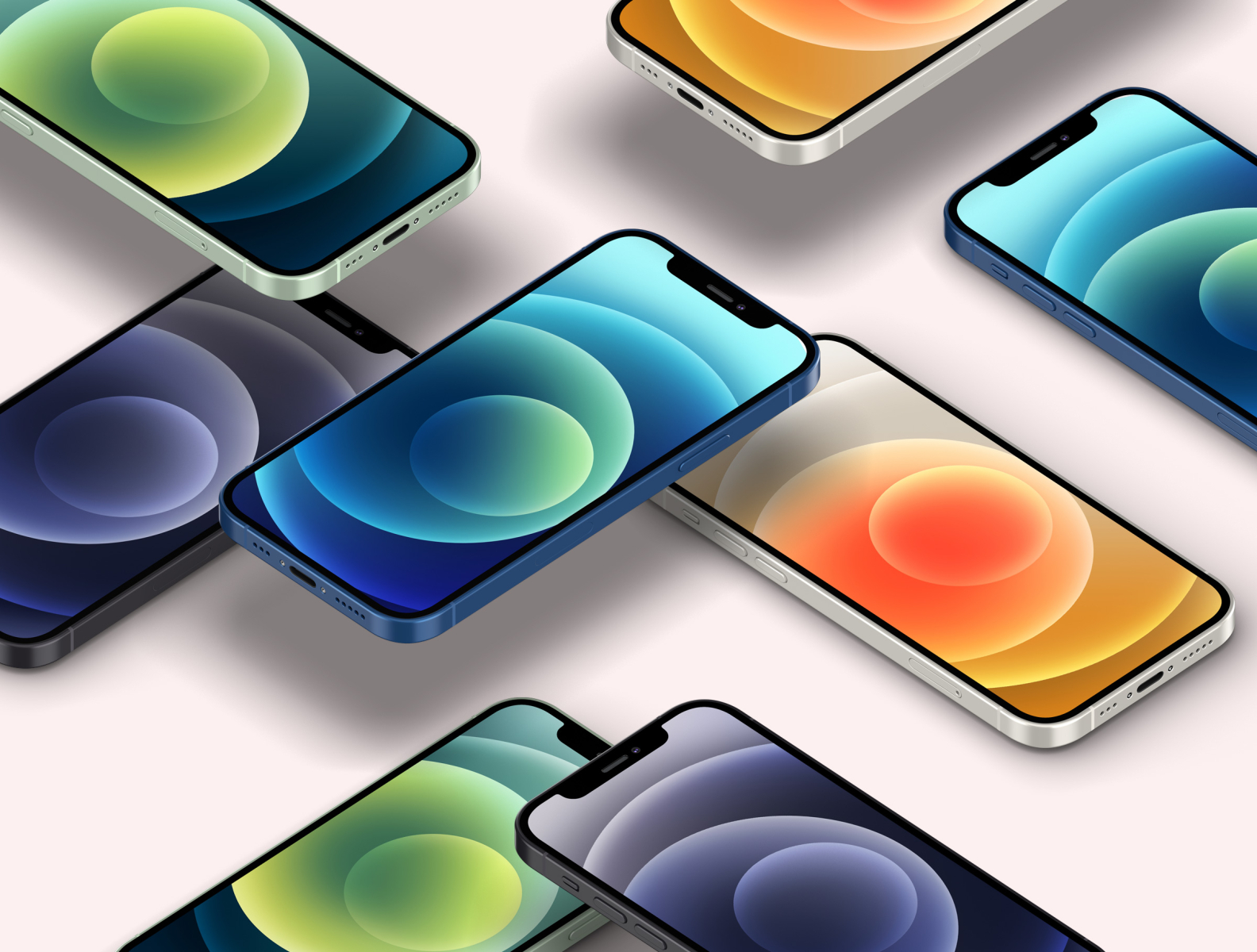 Download Free Psd Iphone 12 Mockup Set by Pixeden on Dribbble