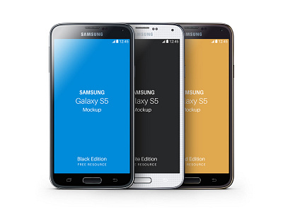 Samsung Galaxy S5 Psd Mockup galaxy psd s5