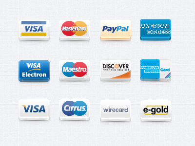 Payment Method Icons Set (Freebie)