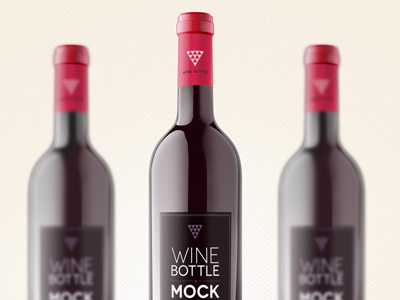 Psd Wine Bottle Mockup Template bottle mockup psd template wine