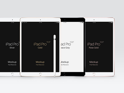 Free Psd iPad Pro 10.5 Mockup Template