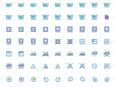 Free The Color Icons Set :: Laundry