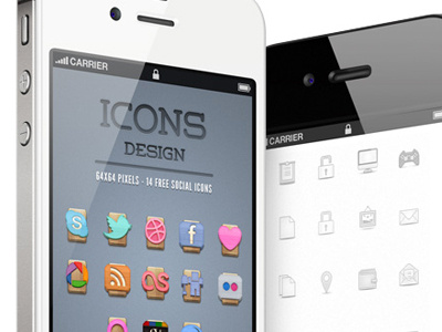 Slider Icons Pixeden