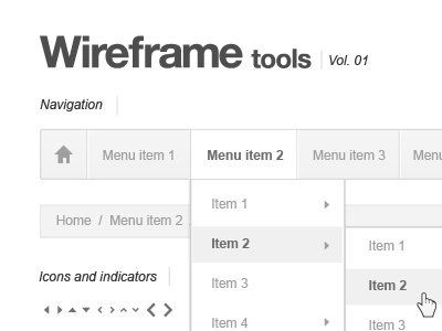 Webpage Wireframe Stencil (Freebie)