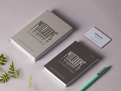 Download Notebook Mockup Designs Themes Templates And Downloadable Graphic Elements On Dribbble