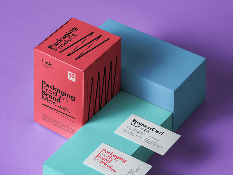 Download Free Product Psd Packaging Mockup by Pixeden on Dribbble