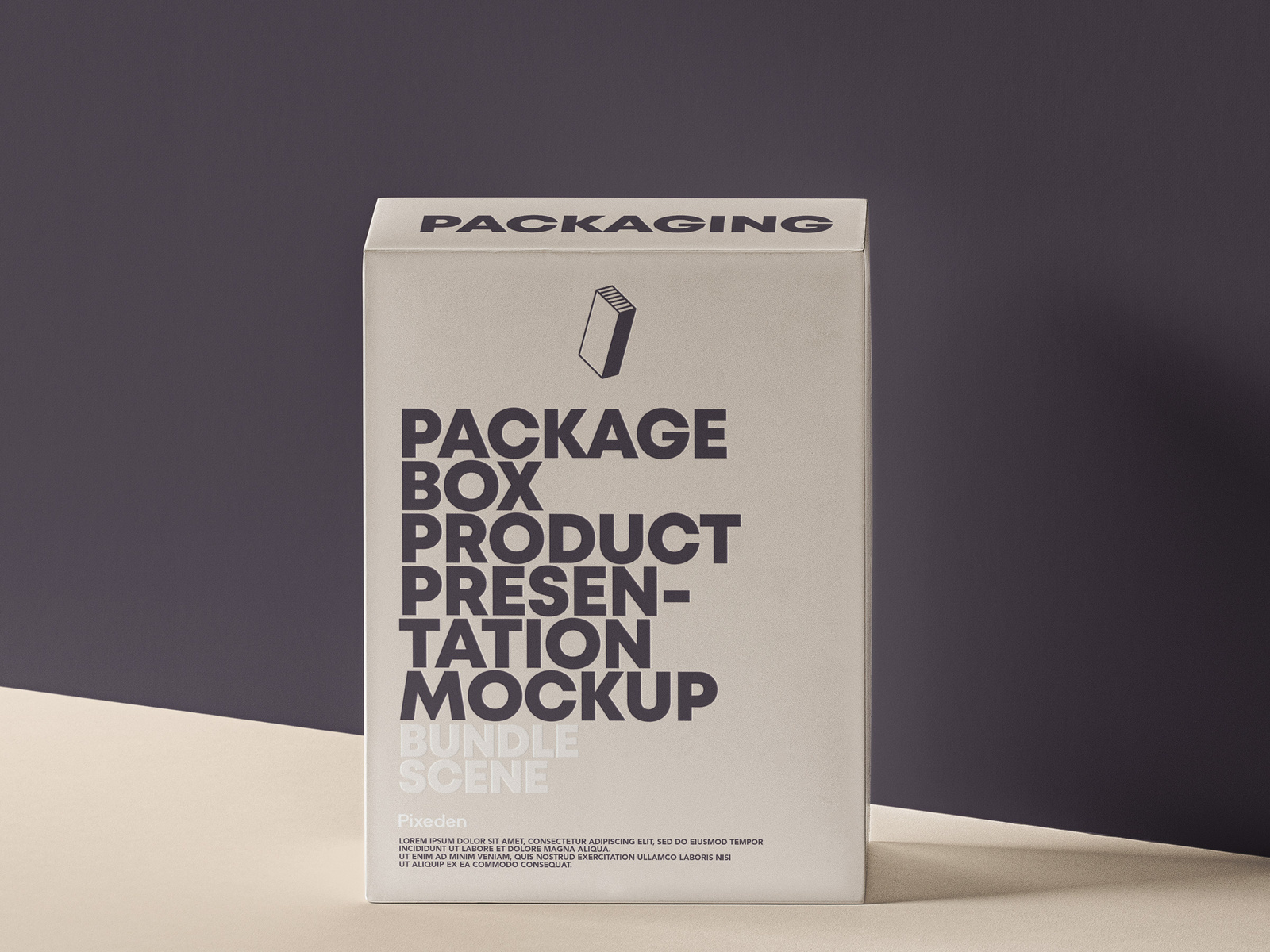 FREE Psd Product Packaging Box Mockup by Pixeden on Dribbble