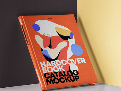 Free Psd Hardcover Book Catalog book mockup catalog mockup