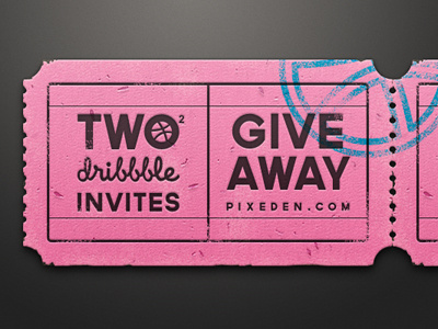 Dribbble Invitation Giveaway dribbble giveaway invitation