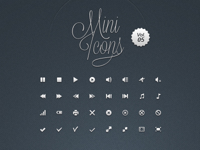 Mini Icons Set Vol5 mini icons