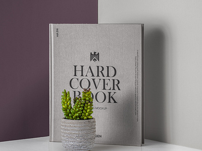 Free Psd Hardcover Book Catalog Mockup