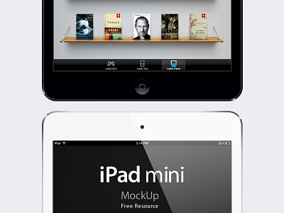 iPad Mini Psd Vector Mockup ipad mini mockup psd vector