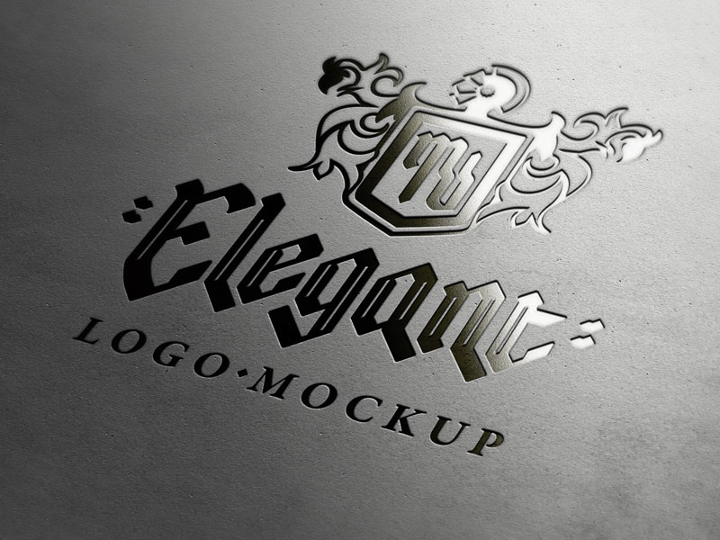 Download Logo Mockup v4 by Pixeden on Dribbble