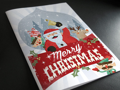 Free Christmas Card Invitation Template
