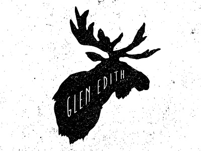 Glen Edith Moose brand coffee fesyuk hipster icons illustration logo marco moose pour roast wilderness