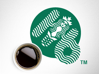 1·1·6 - Starbucks 116 1:16 coffee cup fesyuk gospel green illustration jesus light logo marco metal romans shine starbucks