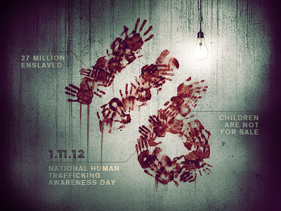 1·1·6 - Human Trafficking 116 1:16 children fesyuk gospel hands human illustration jesus light logo marco romans slaves trafficking