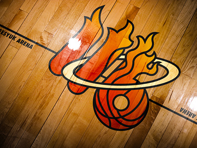 1·1·6 - Miami Heat 116 1:16 basketball fesyuk gospel heat illustration james jesus lebron logo marco miami