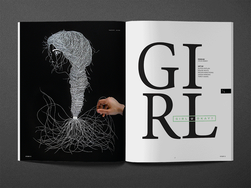 Art House Press Magazine by Marco Fesyuk on Dribbble