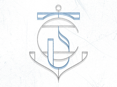 JC Anchor Monogram