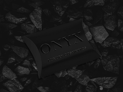 Onyx Fictional Soap Brand branding cosmetics minimal packaging