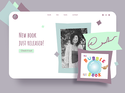 Elizabeth Ember Landing Page