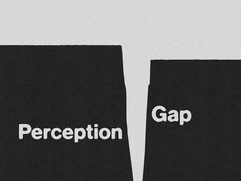 Perception Gap cliff gotham rounded perception gap