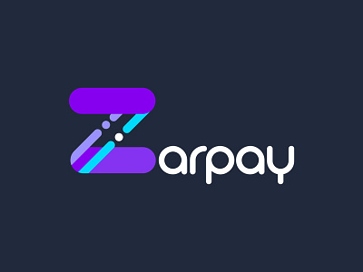 Zarpay bitcoin branding crypto currency logo money zarpay