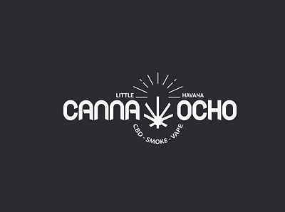 CANNA OCHO LOGO branding design icon identity branding illustraion illustration illustration art illustrator logo logo a day logo design logodesign logos logotype