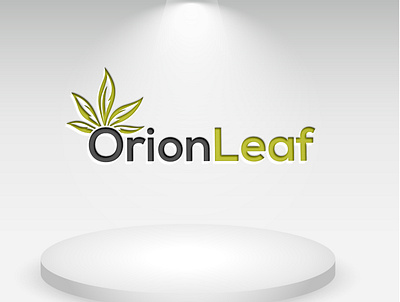 Orionleaf (marijuana leaves) branding gradient graphic graphic design graphicdesign green icon identity identity branding illustration illustrator leaf lettering logo logo a day logo design logodesign logos logotype photoshop