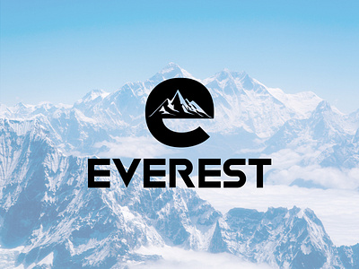 Everest letter logo design. branding clothing brand everestlogo graphicdesign icon identity identity branding illustraion illustration illustration art illustrations illustrator ios logo logo a day logo design logodesign logos logotype photoshop