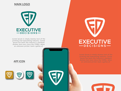 EXECUTIVE DECISIONS LOGO DESIGN design design logo graphicdesign identity branding illustration illustrator logo logo a day logo designer logodeisgnerj logodesign logotype logotypedesign ui