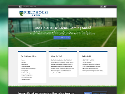 TFH Temporary Website athletics css html responsive simple sports website